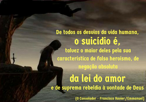 suicídio é
