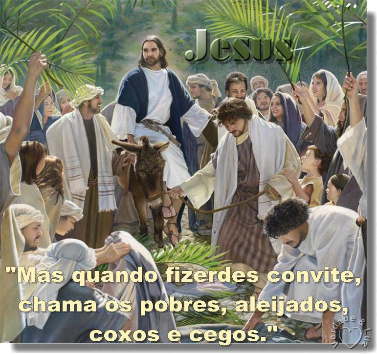 CONVITE JESUS POBRES ALEIJADOS COXOS E CEGOS