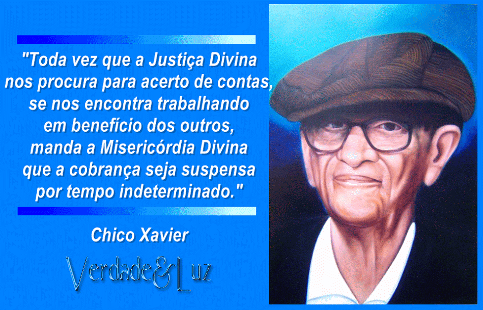 MISERICÓRDIA DIVINA CHICO XAVIER