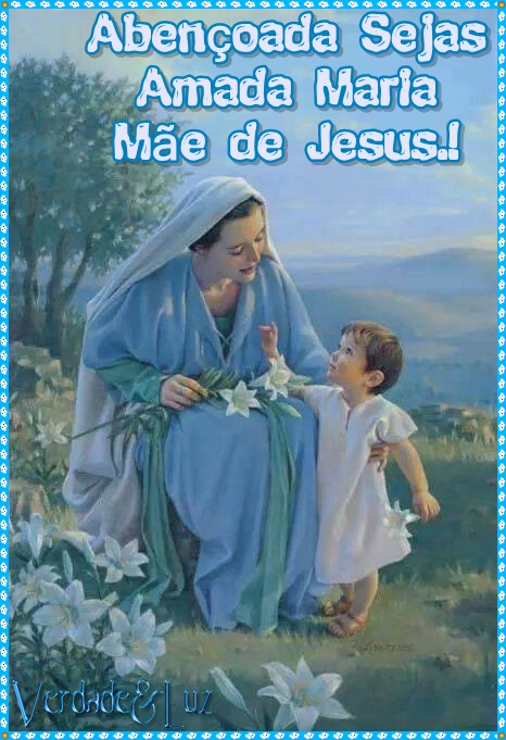 abençoada maria mãe de Jesus